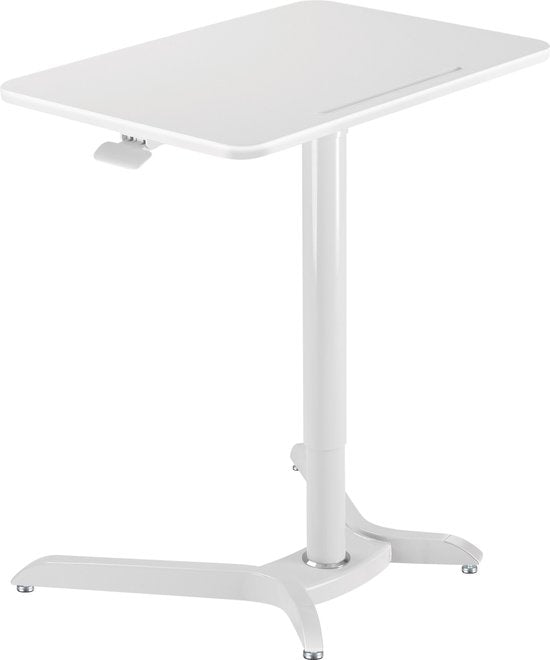 Bureau assis-debout réglable en hauteur - table pour ordinateur portable - plan de travail 71 cm x 50 cm
