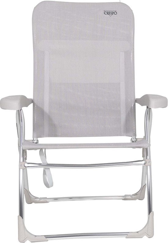 Crespo - Chaise de plage - AL/206 - Gris clair