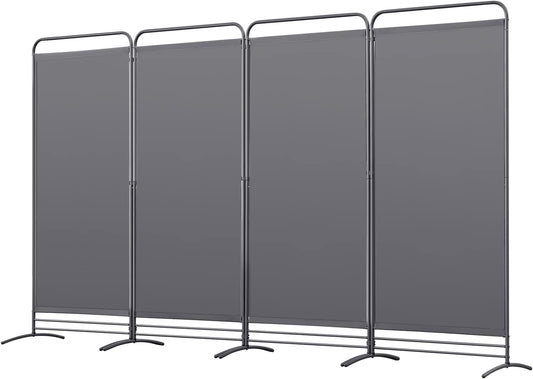 Angel Living Paravent - 4 Panneaux - 324 x 180 cm - Gris