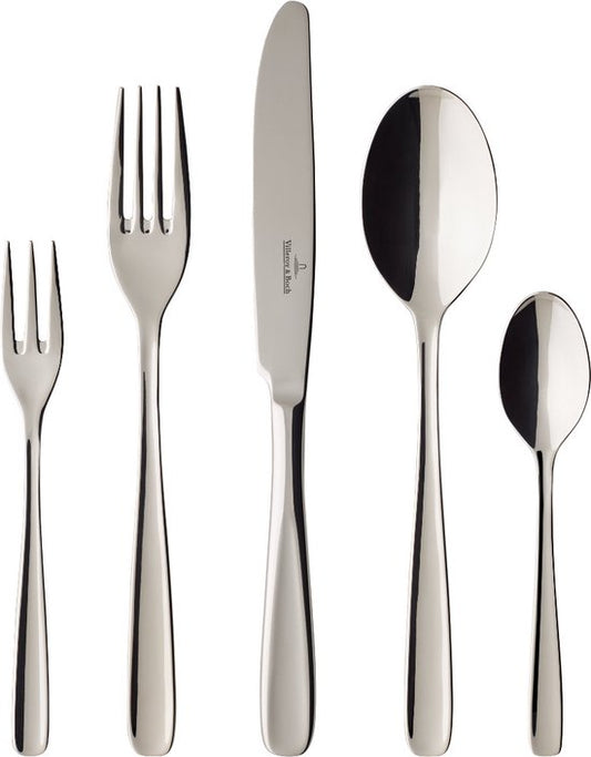 Villeroy & Boch Liam Set de couverts - 30 pièces - acier inoxydable