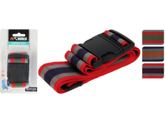 Ceinture de valise 180X5CM 3ASS