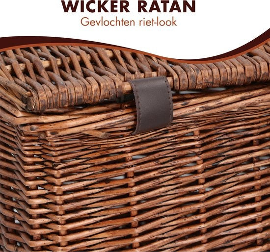 Panier de bicyclette/panier de boulanger Canne