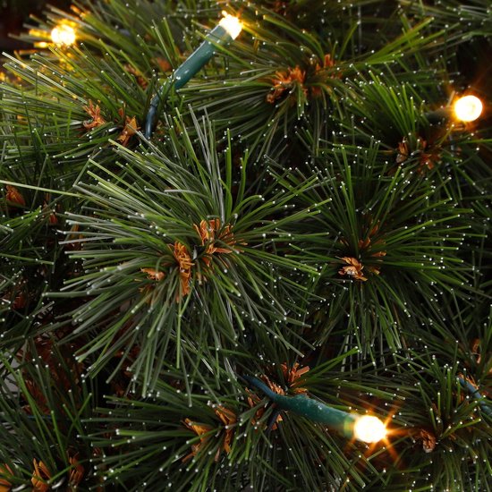 Couronne de Noël « Triumph Tree Forest Frosted » avec éclairage LED - Couronne de Noël Ø 60 cm - Verte