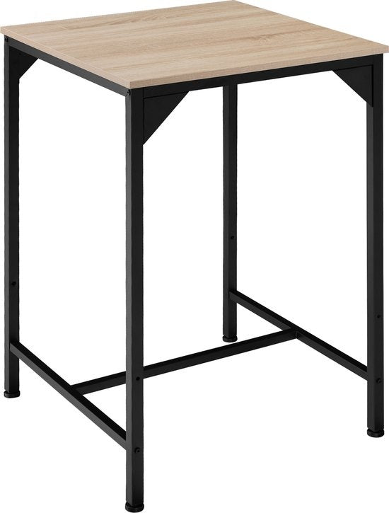 tectake - Set de table de bar Inverness industrial light brown - 404363