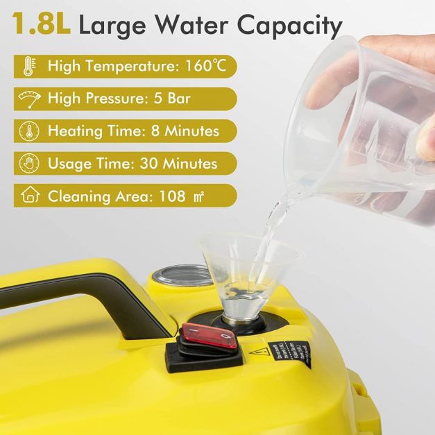 Aspirateur eau et poussière Coast - 4 en 1 - 1200W - Jaune