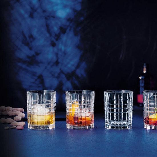 Nachtmann - Verres à whisky et à long drink Square - Lot de 12 - Whisky - Long drink