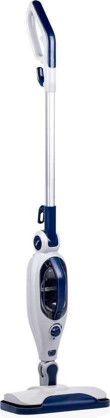 Balai vapeur - Dirt Devil - Nettoyeur vapeur - 1300W - Incl. 4 accessoires - Multi surfaces - Bleu/Blanc