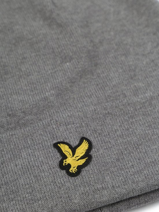 Lyle & Scott Bonnet en laine mélangée gris - Taille - Homme