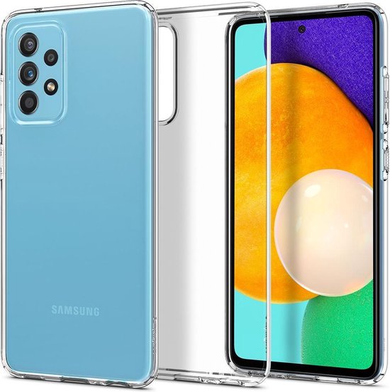 Spigen Liquid Crystal Coque arrière adaptée pour Samsung Galaxy A72 étui - Transparent