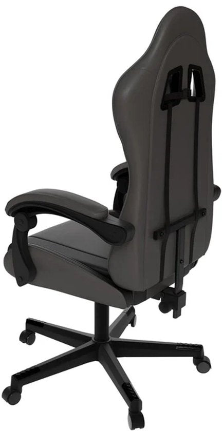 Chaise de jeu / Chaise de bureau HyperSeat - Gris / Noir