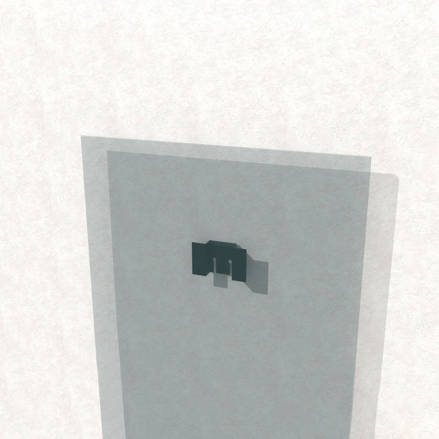 Bozeman Tableau décoratif en verre trempé - 50 x 70 cm - Multicolore