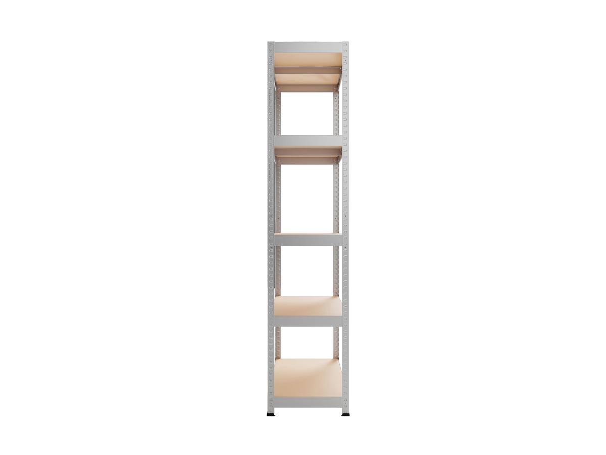 Étagère métallique Metalkas - Acier - Noir - 40 x 90 x 180 cm - Capacité de charge : 175 kg - Lot de 2