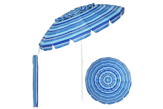 Parasol Coast - 245cm - Bleu