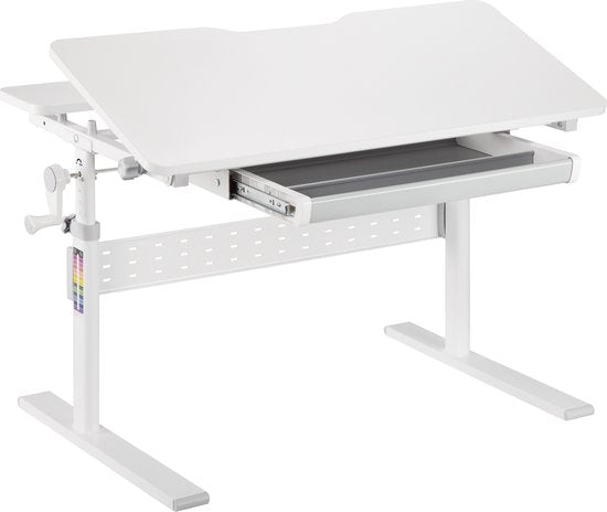Bureau de dessin pour enfants - réglable en hauteur de manière ergonomique - table d'écolier
