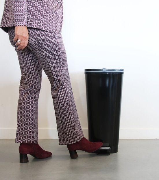 Poubelle à pédale Kis Chic Bin - 50L - Noir - Taille L