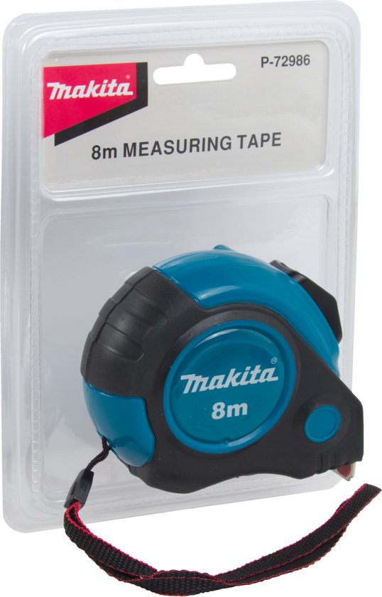 Makita P-72986 Mètre à ruban 8 mètres - Mètre à ruban - Ruban de mesure - 8 m / 26 ft