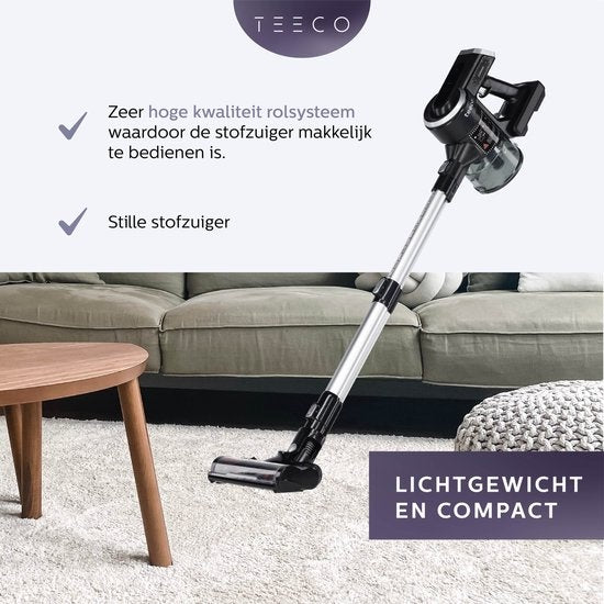 Teeco - Aspirateur à manche - Noir