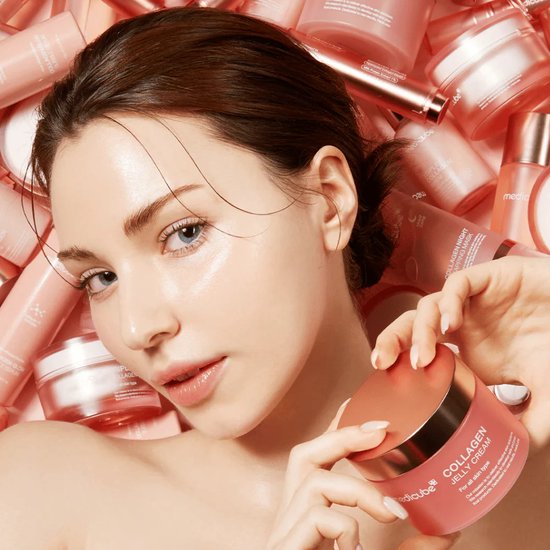 Medicube - Collagen Jelly Cream - 110 ml - Tous types de peau - Hydratant - Nourrissant - Soin du visage - Korean Skincare