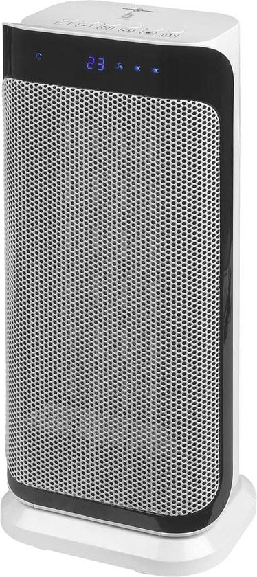 Bo-Camp - Chauffage céramique - Oscillant - Mode ventilation - 1000/2000 watts