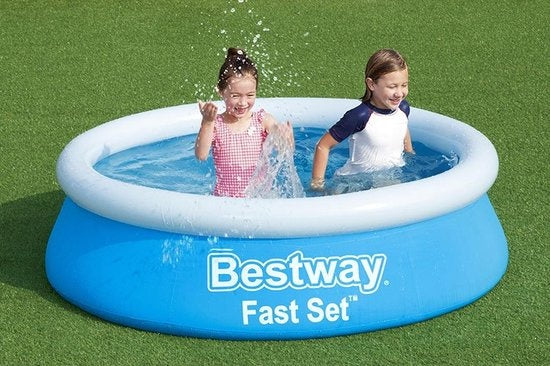 Bestway Kids' Pool - Ø 183 cm - Modèle 57392 - Bordure gonflable