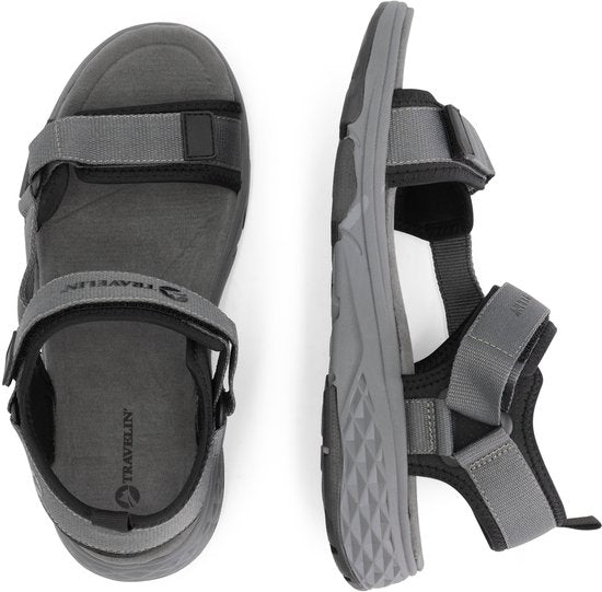 Travelin' Ranua Homme - Sandales de randonnée - Gris - taille 41