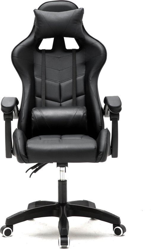 Chaise de jeu Cyclone - chaise de bureau - réglable - noir