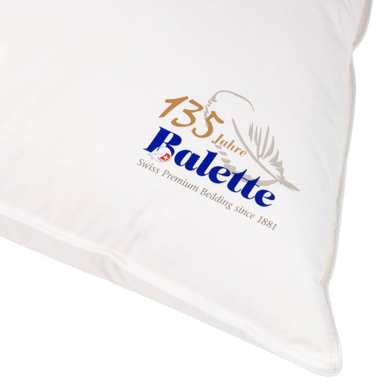Balette - Oreiller en duvet de luxe - Oreiller en plumes de canard - 60x70 cm