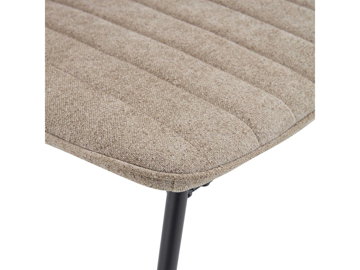 Multifurn Sol - Lot de deux chaises de salle à manger - Confortables et élégantes - Vert forêt - Taupe