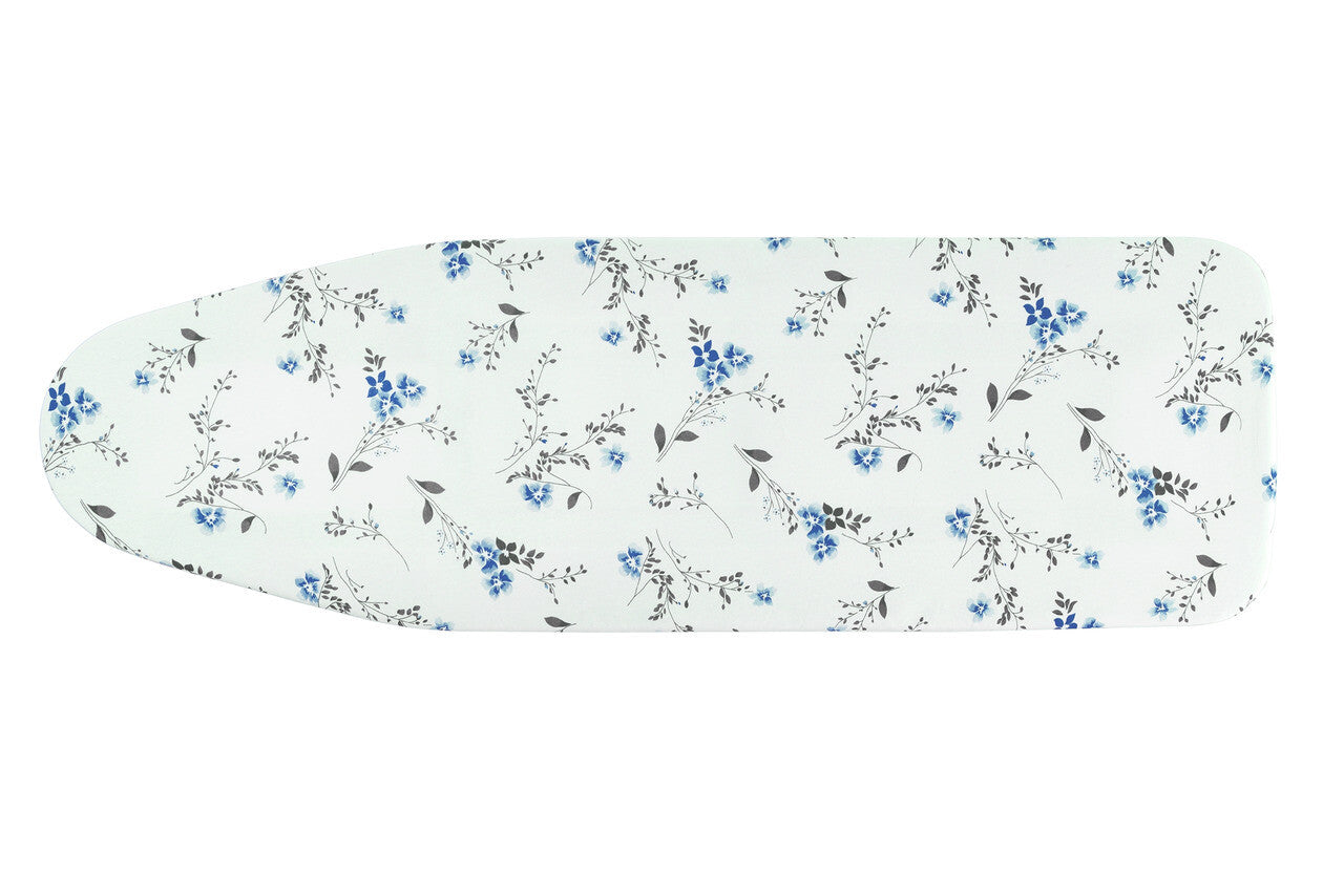 Housse de planche à repasser Wenko Floral Bleu 130 x 50 cm