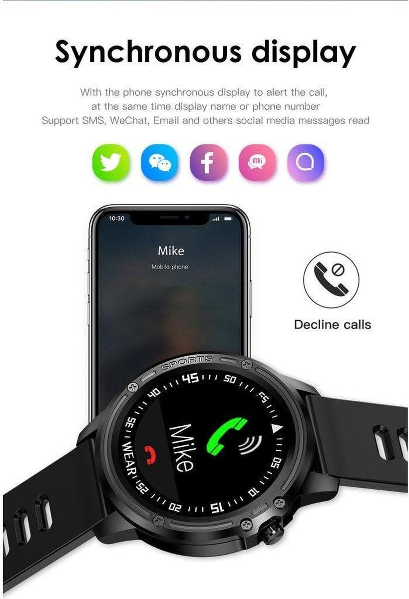 Parya Official - Smartwatch - Wear - Noir