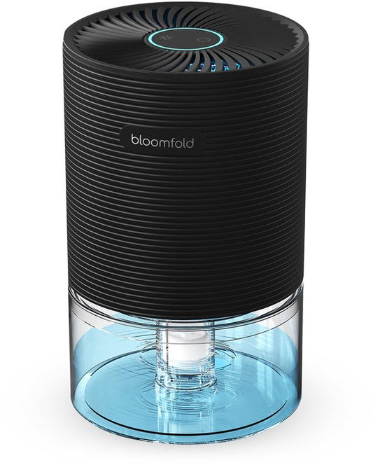 Déshumidificateur Bloomfold - Compact 700ML - 250ML par jour - pour chambre à coucher, salon et salle de bain