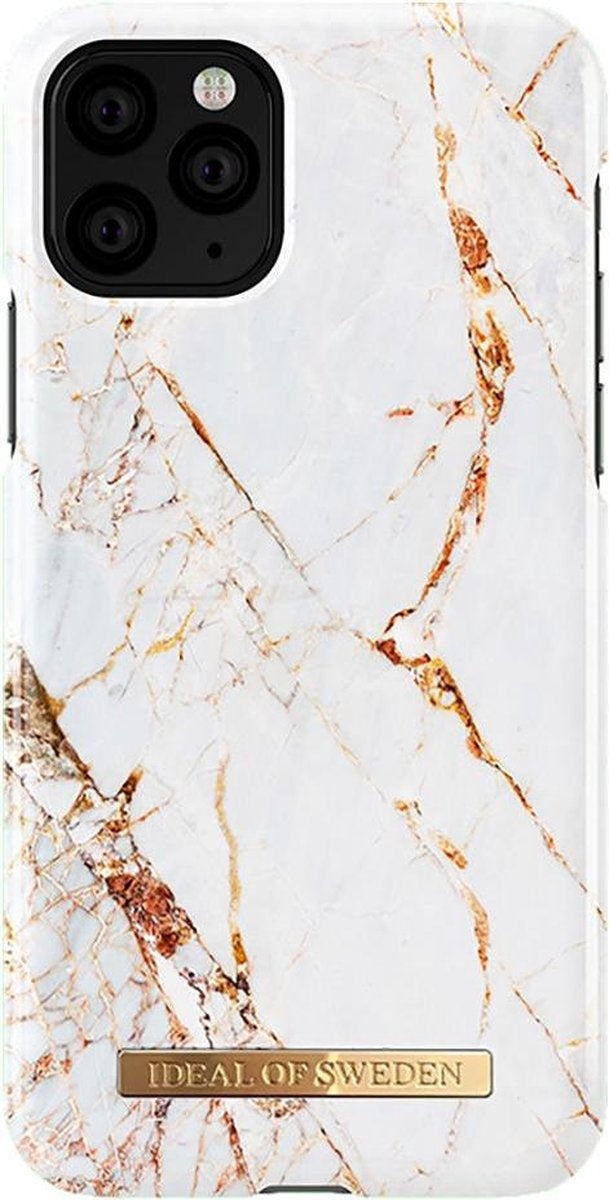iDeal of Sweden - Coque pour iPhone 11 Pro - Coque arrière Fashion Gold Carrara