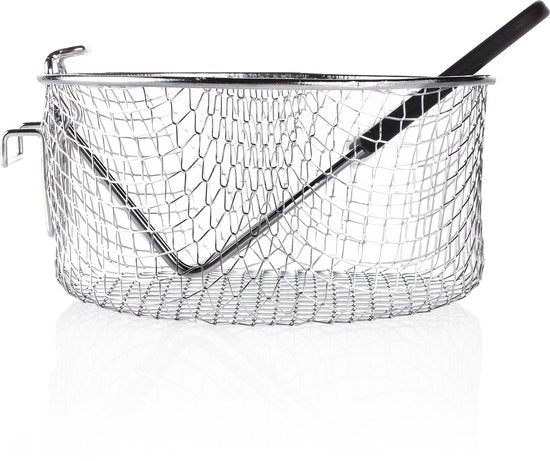 Friteuse Tristar 1,5 litre - FR-6941 - Friteuse 1 000 W - Revêtement antiadhésif - Blanc