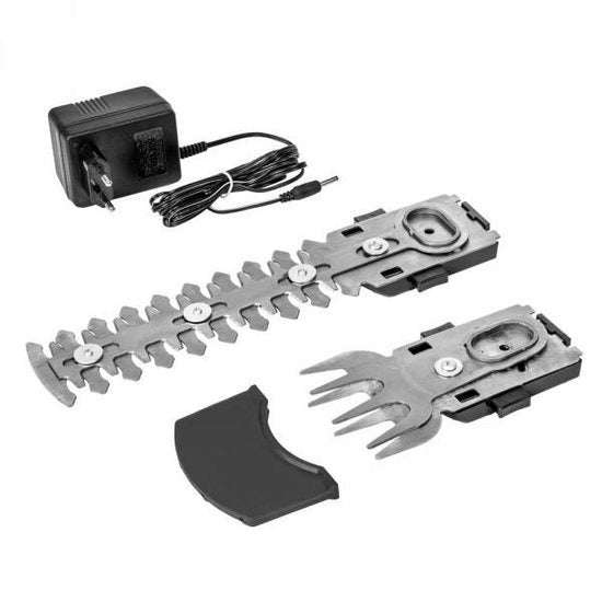 Taille-haie TecTake - avec manche télescopique et 2 accessoires - 401542