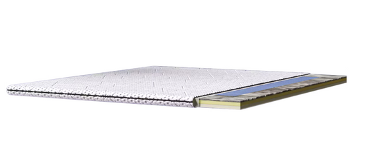 Emma AirGrid Topper 180 x 210 cm - Confort de sommeil rafraîchissant et réduisant la pression