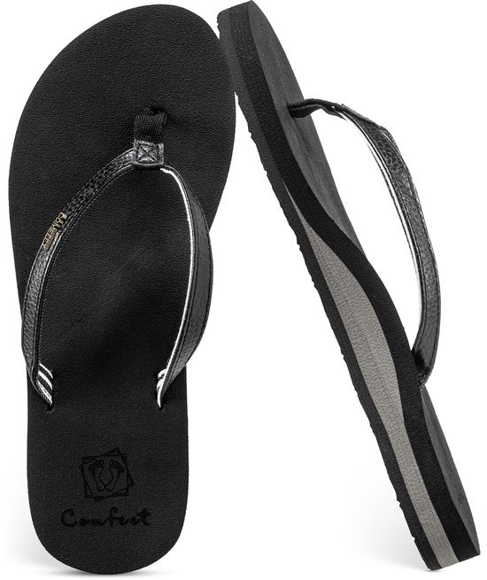 Comfeet Slippers Ladies - Sandales - Noir - Taille 40