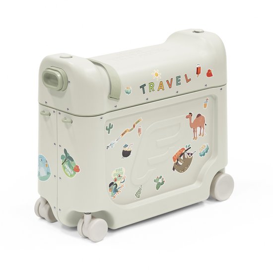 JetKids by Stokke BedBox – Valise à roulettes pour enfants, vert d'eau