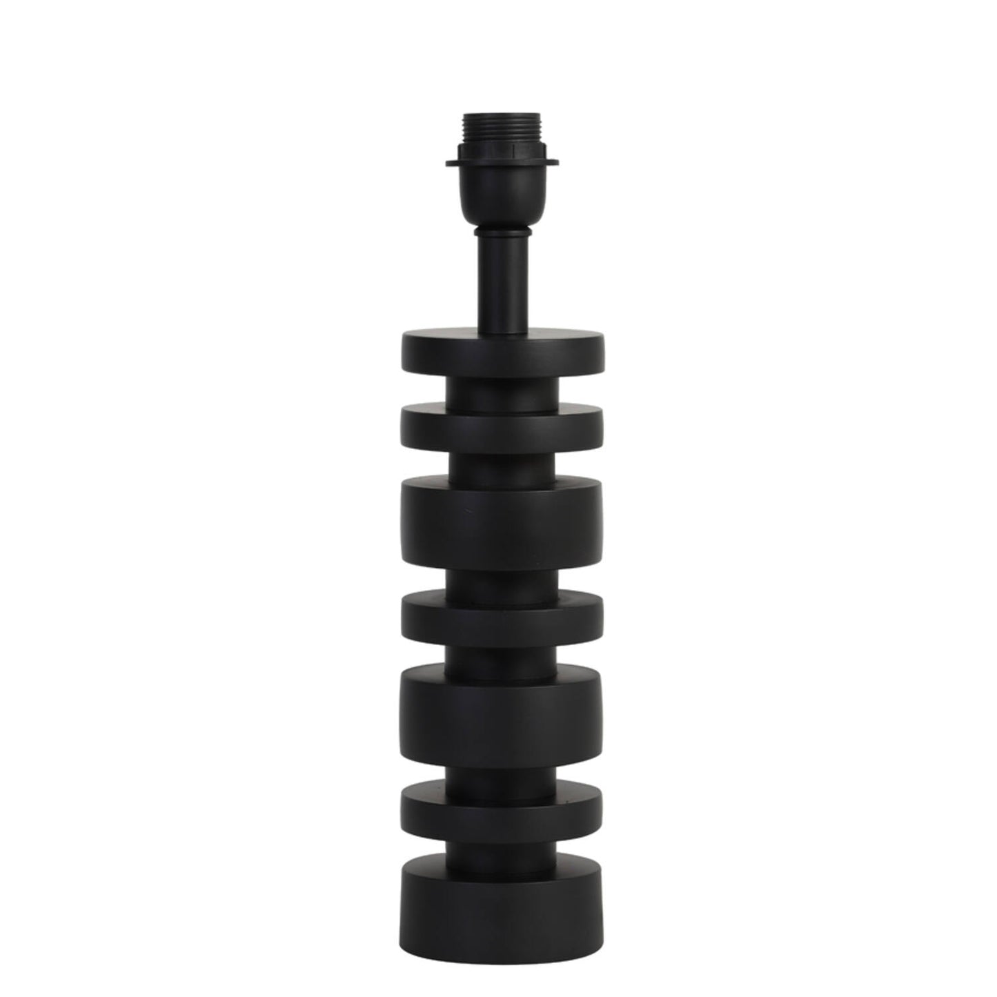 Pied de lampe Desley - Ø 10,5 x 36 cm - Noir mat