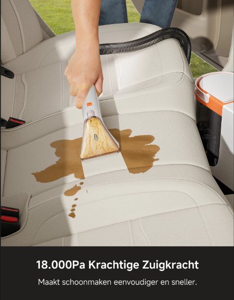 Nettoyeur de moquette UWANT B300pro - Puissance d'aspiration de 18 kPa - Autonettoyant