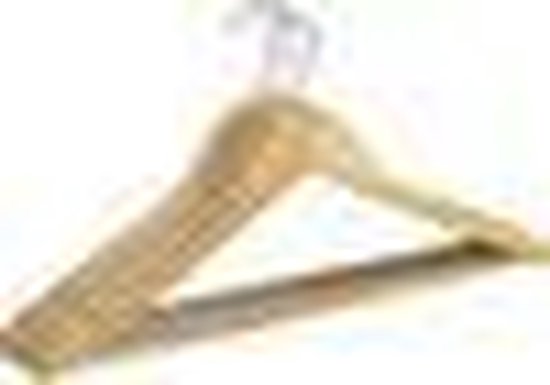 Cintres Wenko Eco 45 x 23,5 cm, bois naturel, lot de 5