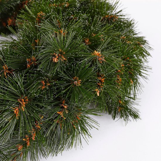 Triumph Tree Forest Couronne de Noël givrée - Ø90 cm - Vert