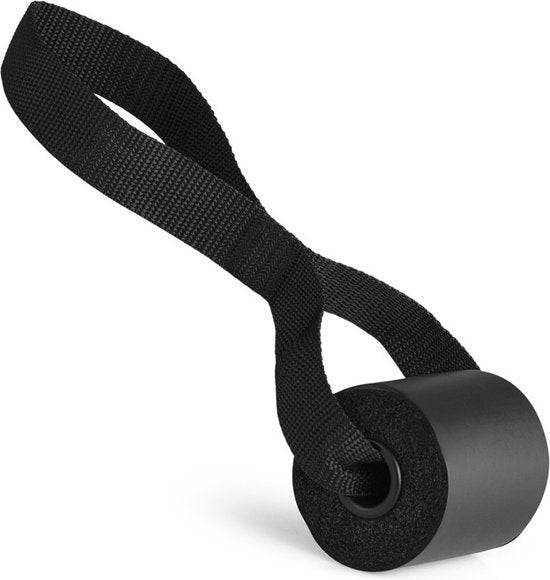 Rebblo - Kit d'entraînement à domicile – 10 pièces – Bandes de résistance – Bandes pour les chevilles – Poignées – Ancrage de porte – Kit de fitness avec sac de rangement inclus - 2/3/4/5/6 kg