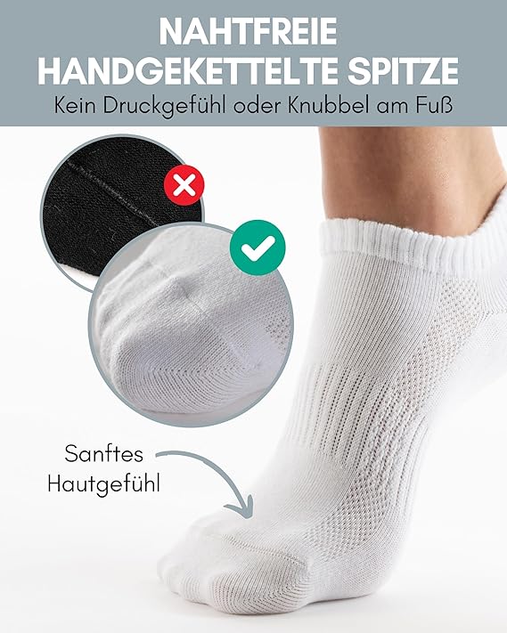 Heroic 10 paires de chaussettes d'entraînement de qualité supérieure pour hommes et femmes - Ensemble de chaussettes courtes en coton peigné - Taille 39-42