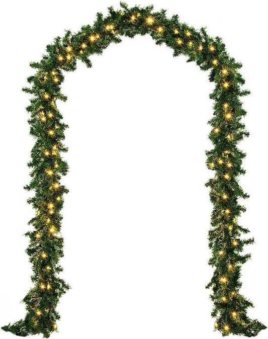 Nordlandia Guirlande Avec Lumières - Timer - Décoration de Noël - 500CM - Guirlande de Noël - Décoration de Noël - 100 LED - Batterie
