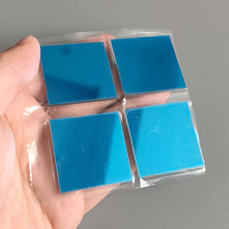 Miroir de surface avant VBNM 35 x 35 mm - Épaisseur 1,1 mm - Miroir optique à haute réflectivité - Sans image double