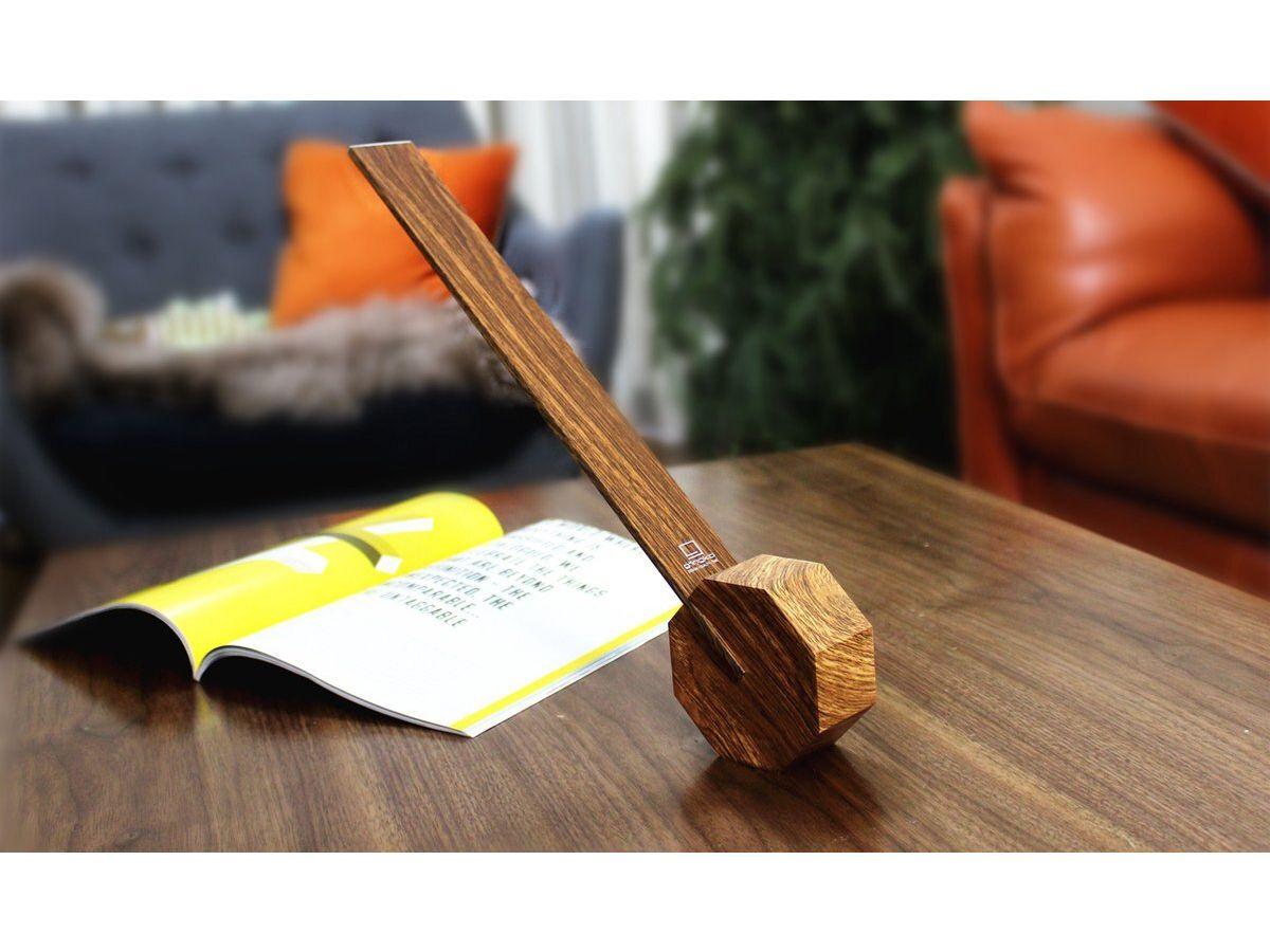 Lampe de table Ginkgo Design Octagon One - Portable - Noyer