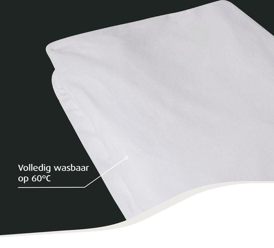 Home by TEMPUR® Protège-matelas - Nature - 140 x 210 x 25 cm - Coton biologique - Imperméable - Régulation thermique - Protection anti-acariens
