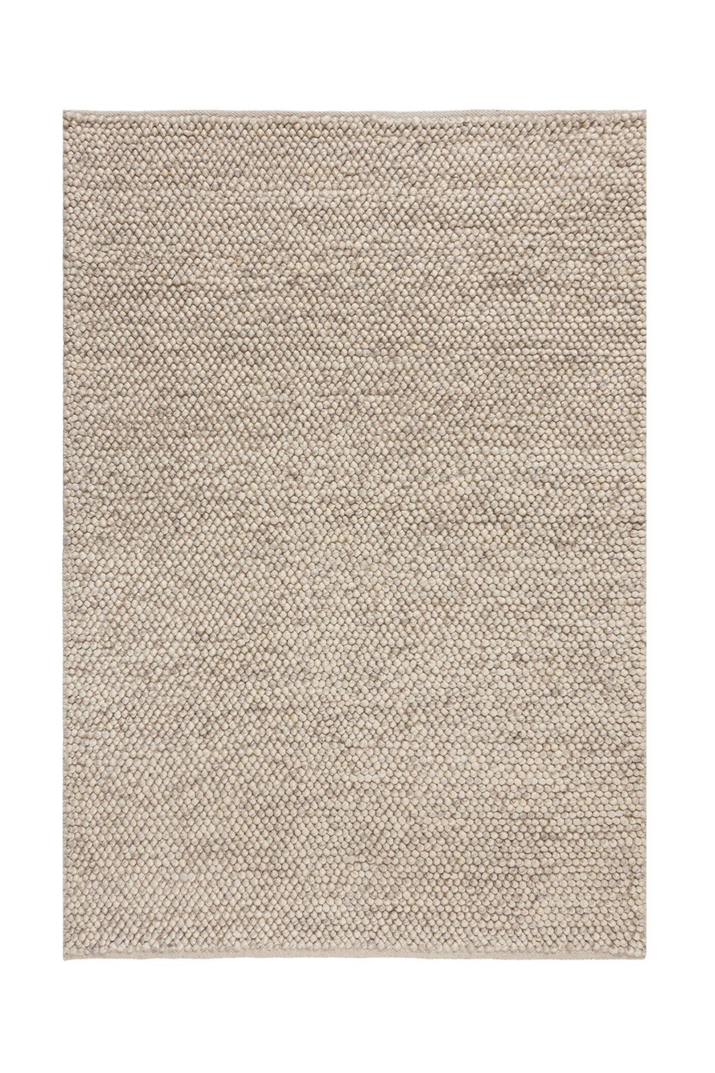 Flair Rugs Tapis Minéraux - Mélange de laine tissé à la main - 170 x 120 cm - Naturel