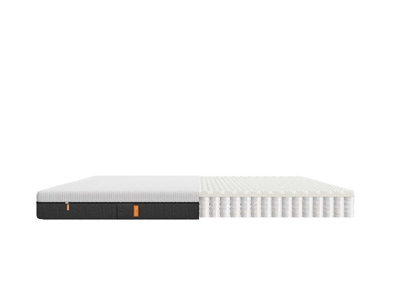 Matelas Emma Express – Matelas à ressorts ensachés de fermeté moyenne avec 7 zones ergonomiques – 140 x 200 cm