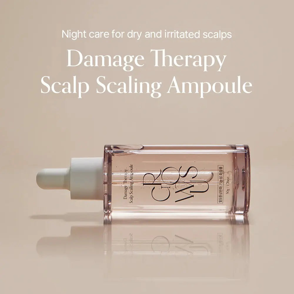 GROWUS Damage Therapy Scalp Scaling Ampoule - Réinitialisation intensive du cuir chevelu